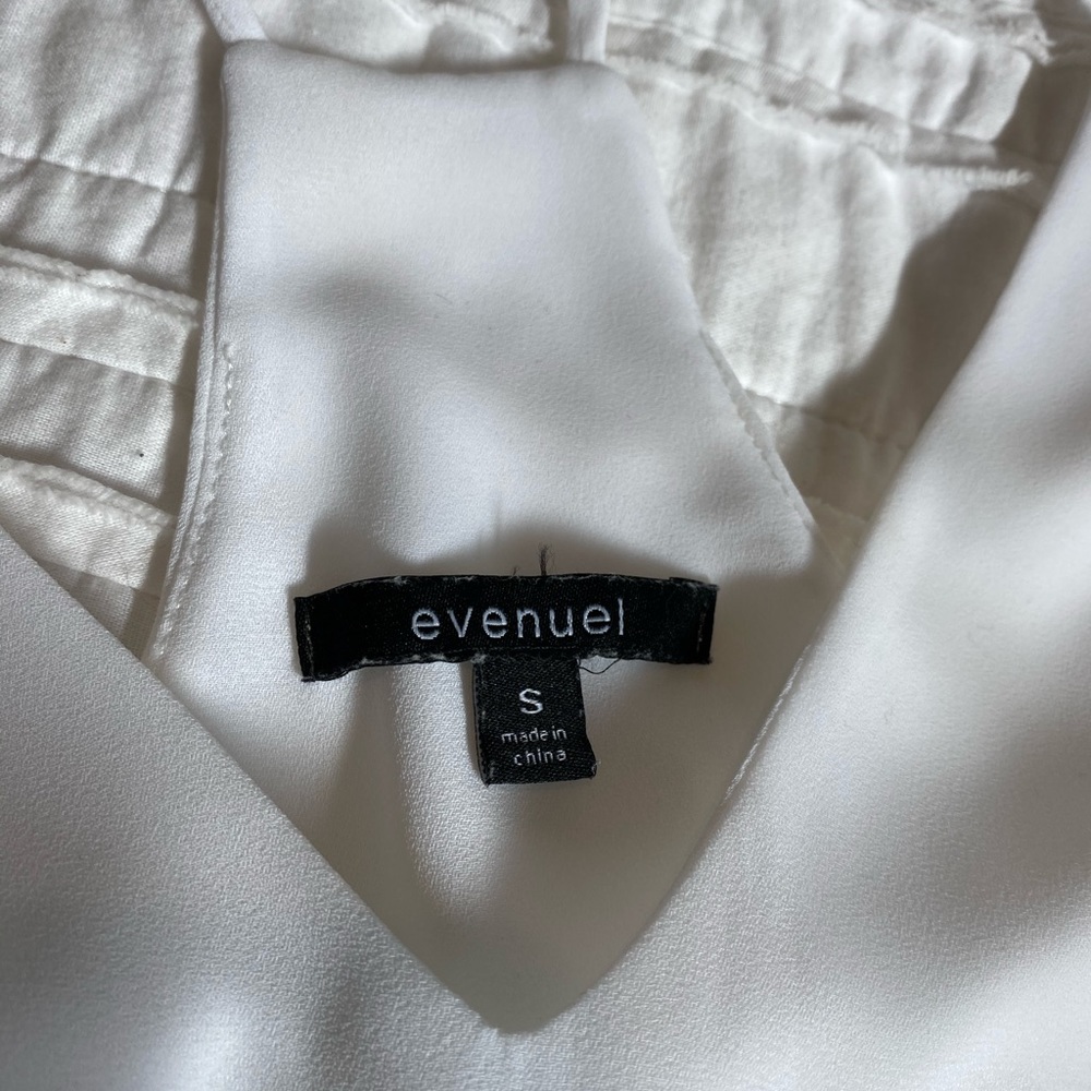 White Racerback Polyester Tank - Picture 3 of 4